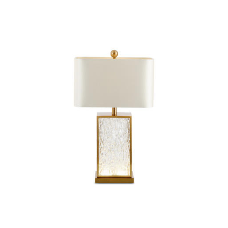 Bevelglass Rectangle Table Lamp